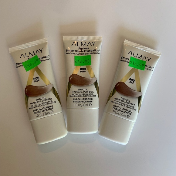 Almay Ageless Smart Shade Foundation Lot of 3 - Picture 1 of 4